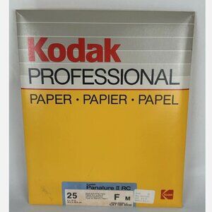 Vintage Kodak Professional Panalure II RC 8x10 20 Sheets Photo Paper Open